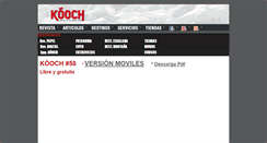 Desktop Screenshot of kooch.com.ar